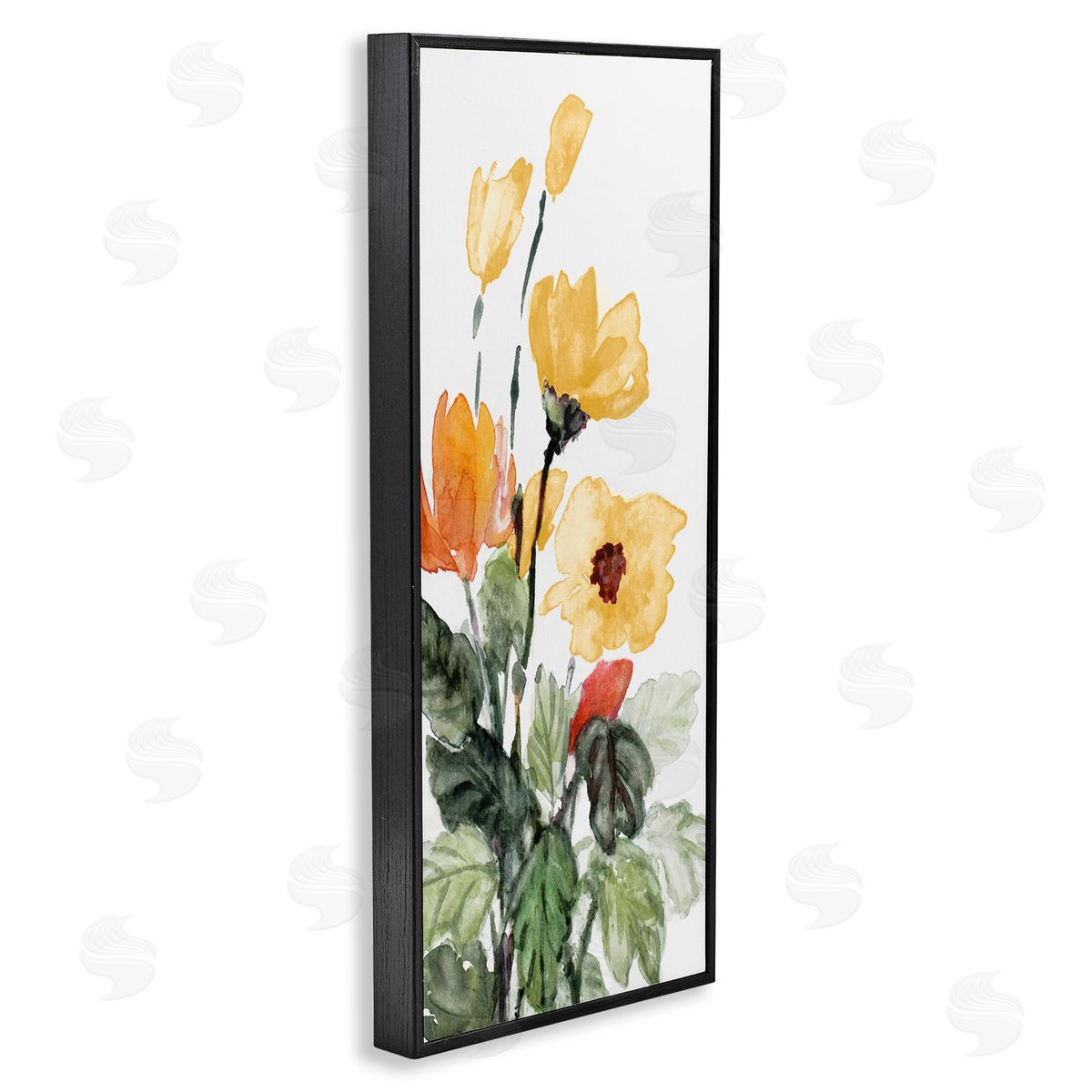 Lanie Loreth Yellow Abstract Poppies