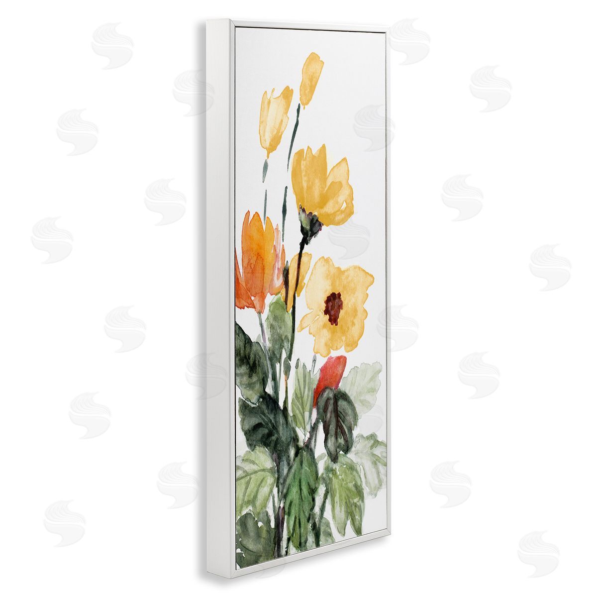 Lanie Loreth Yellow Abstract Poppies