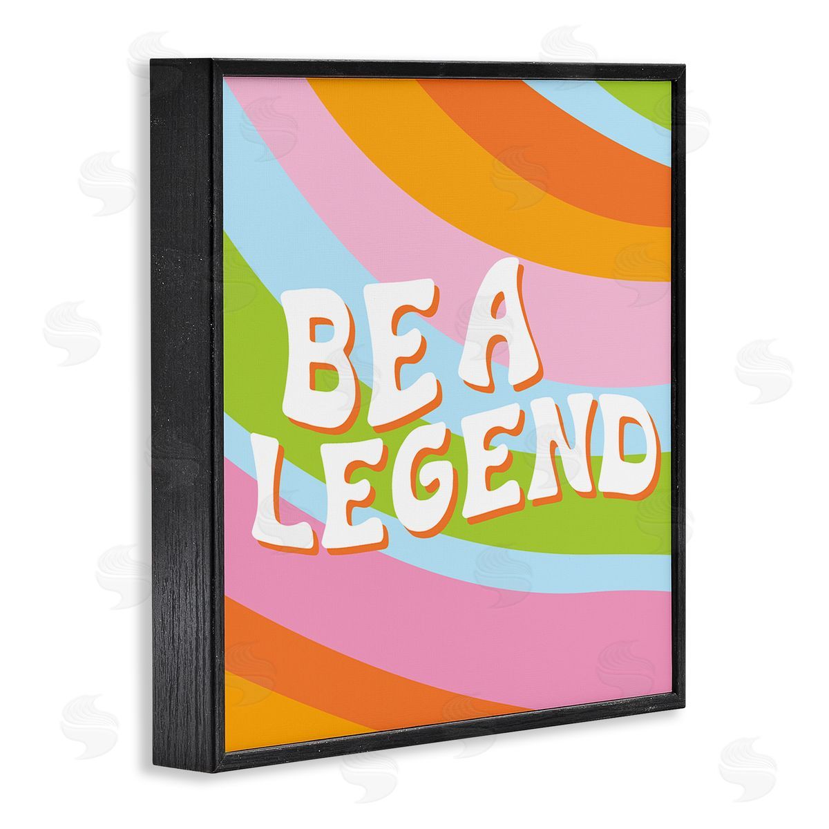 Emily Dumas Retro Be a Legend Black Framed Glicee Wall Art Print