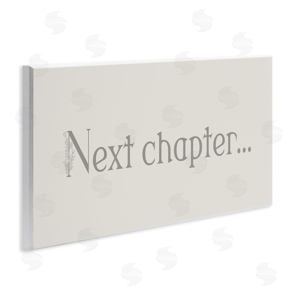 Stupell Studio Vintage Next Chapter Phrase