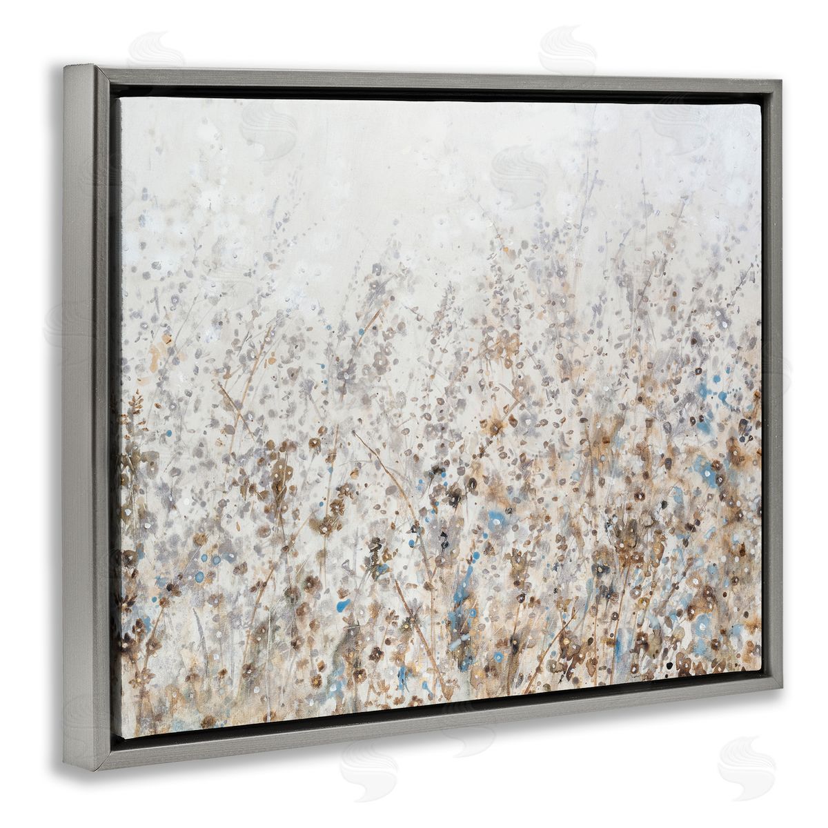Tim O'Toole Abstract Botanical Scenery Gray Floater Frame Canvas Artside_