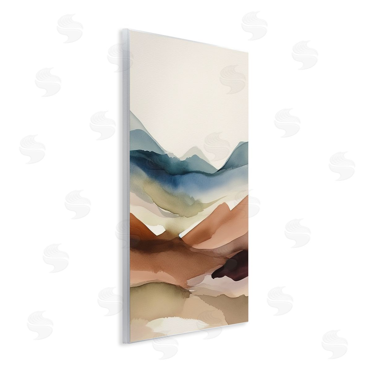 Andrea Haase Abstract Desert Landscape Wall Plaque Artside_
