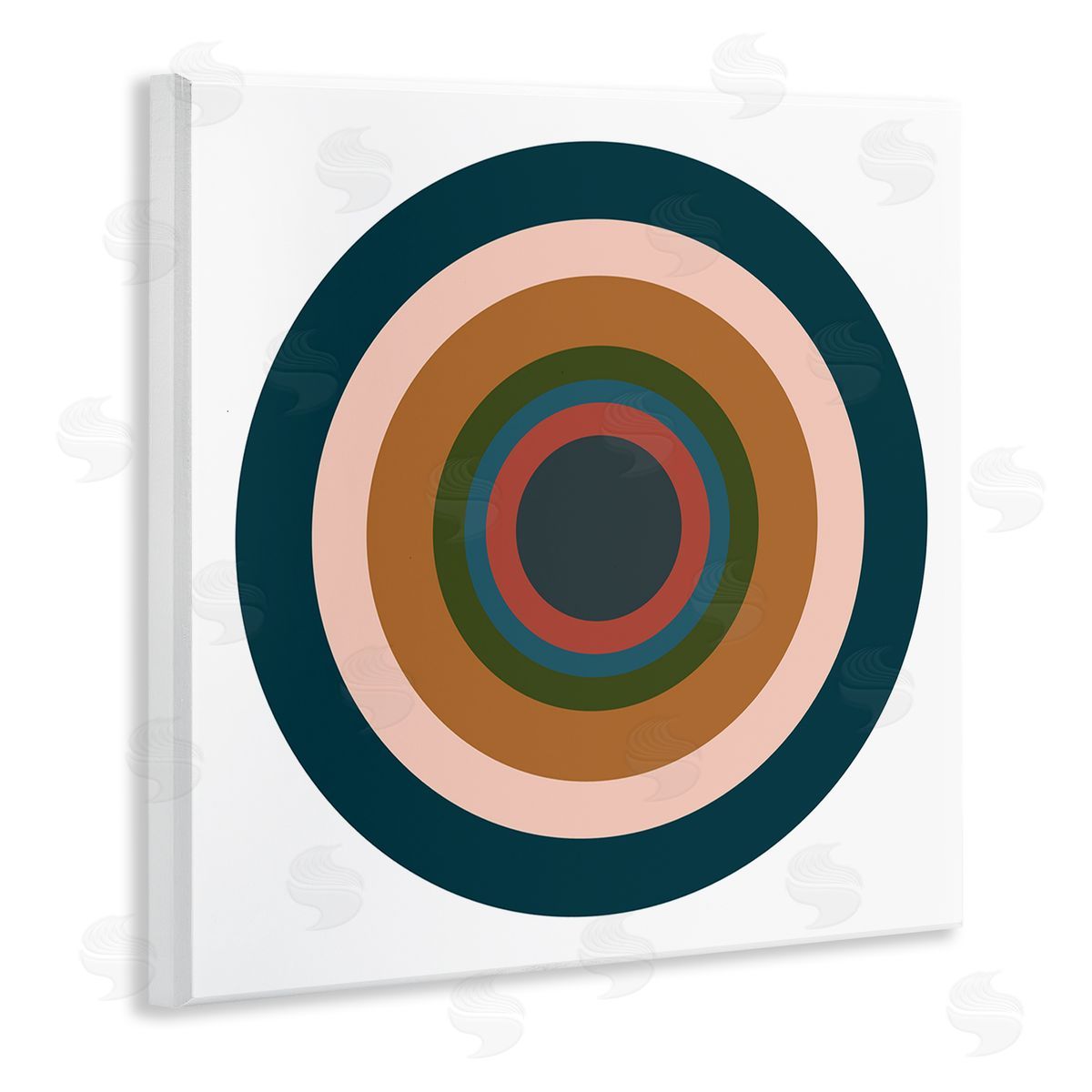 Jim Schlotzhauer Contemporary Muted Circles Wall Plaque Artside_