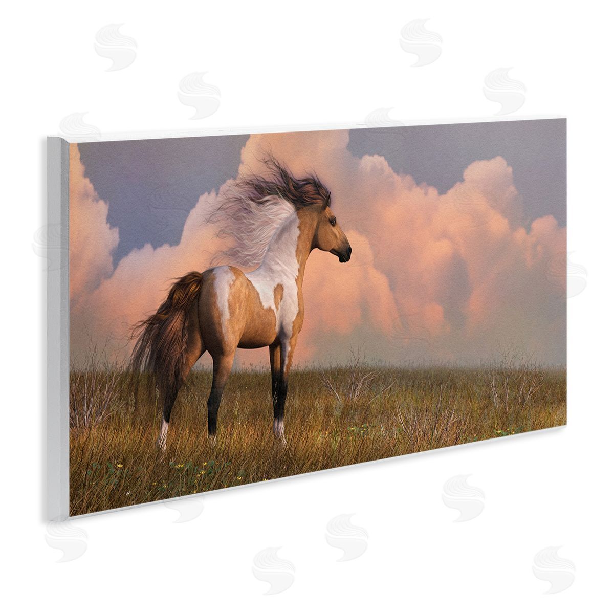 Laurie Prindle Into the West Horse Wall Plaque Artside_