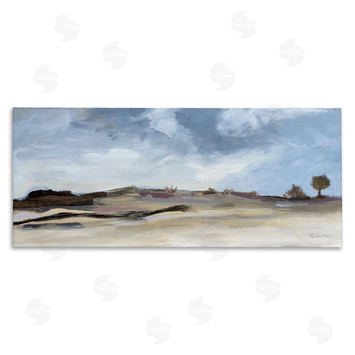 Pamela Munger Desert Landscape Painting Canvas Wall Art