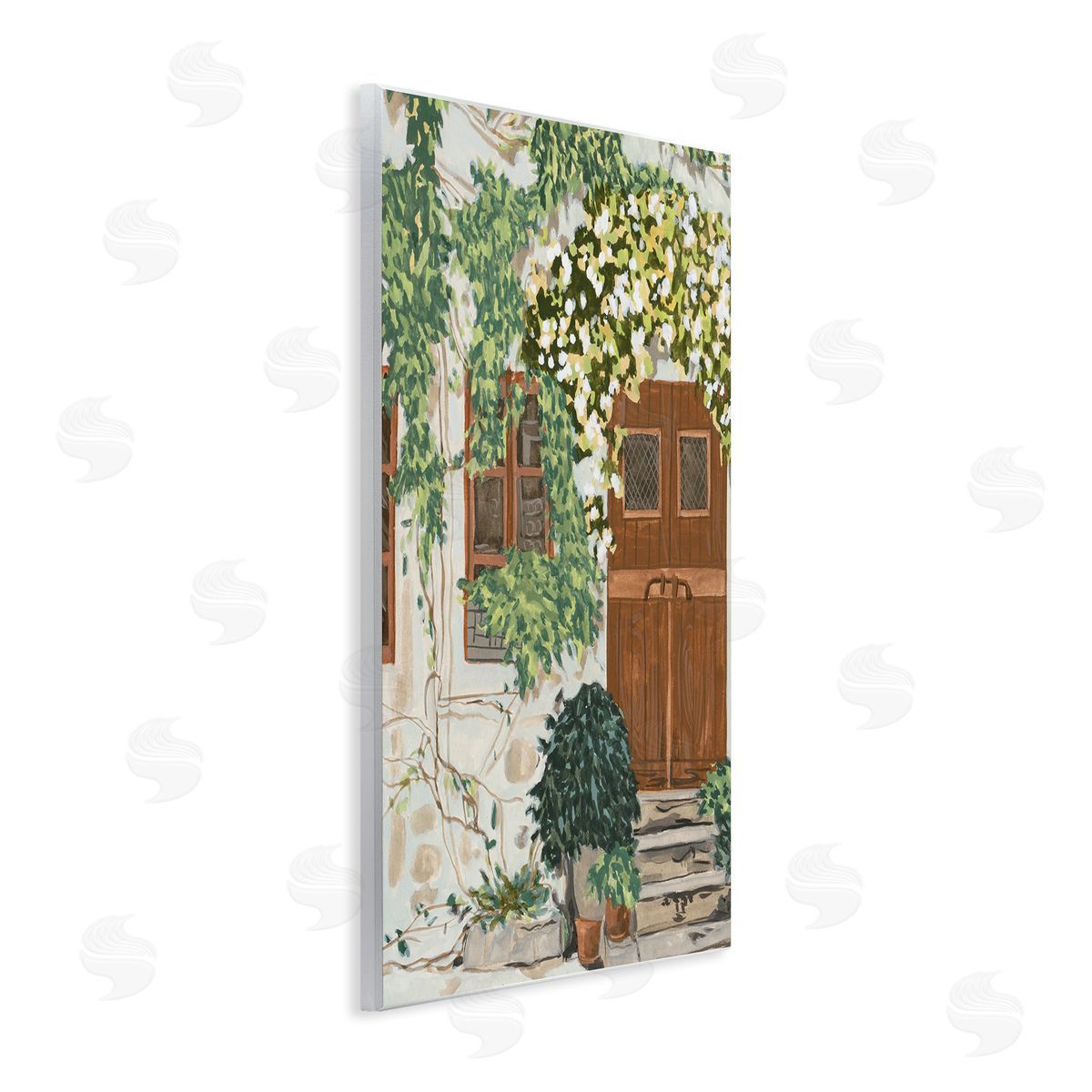 Melissa Wang Cottage Ivy & Plants Wall Plaque Artside_