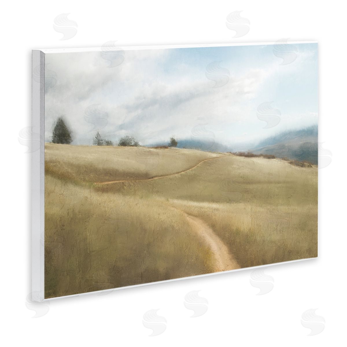 Kim Allen Country Path Landscape Wall Plaque Artside_