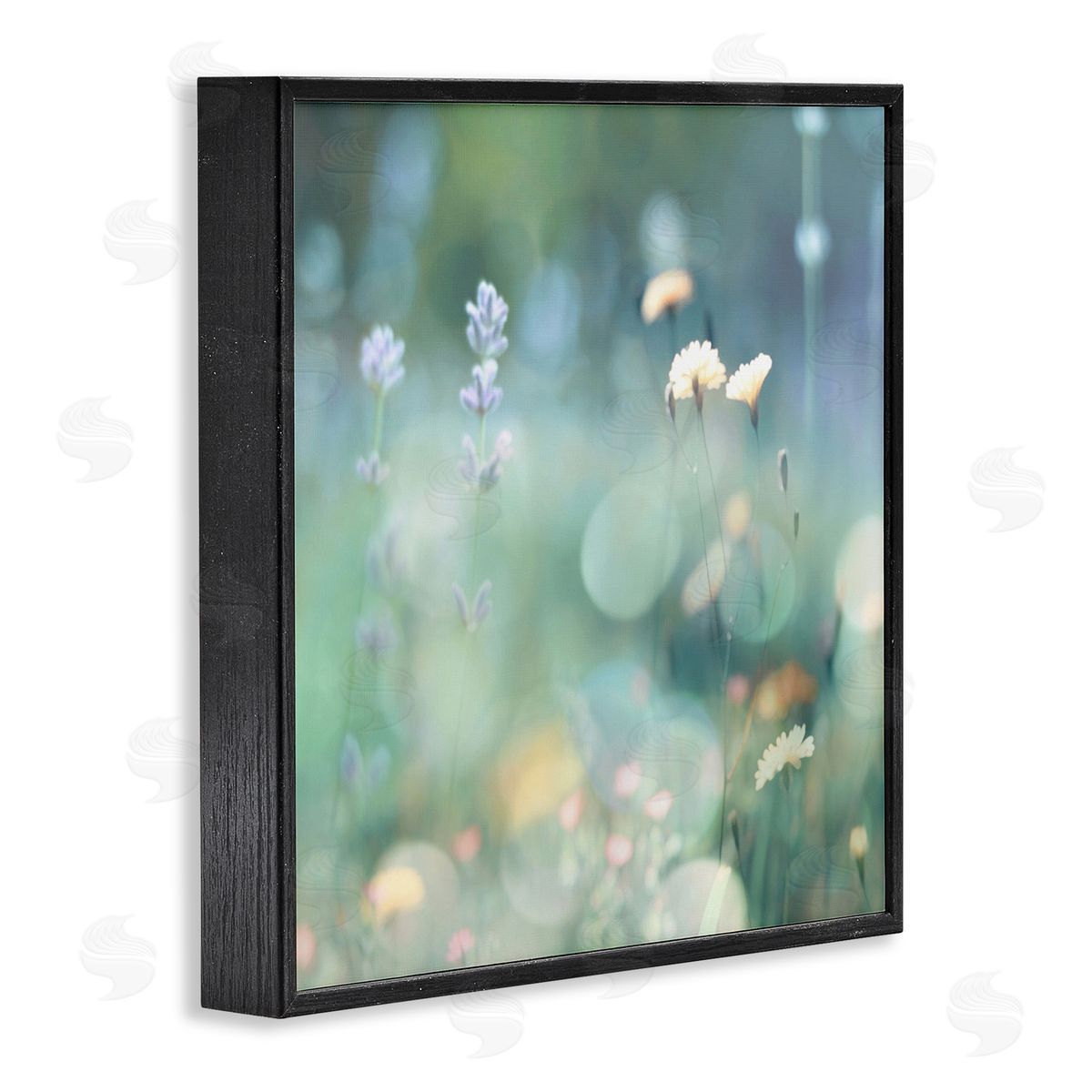 Kate Carrigan Cottage Meadow Photography Black Framed Giclee Wall Artside_