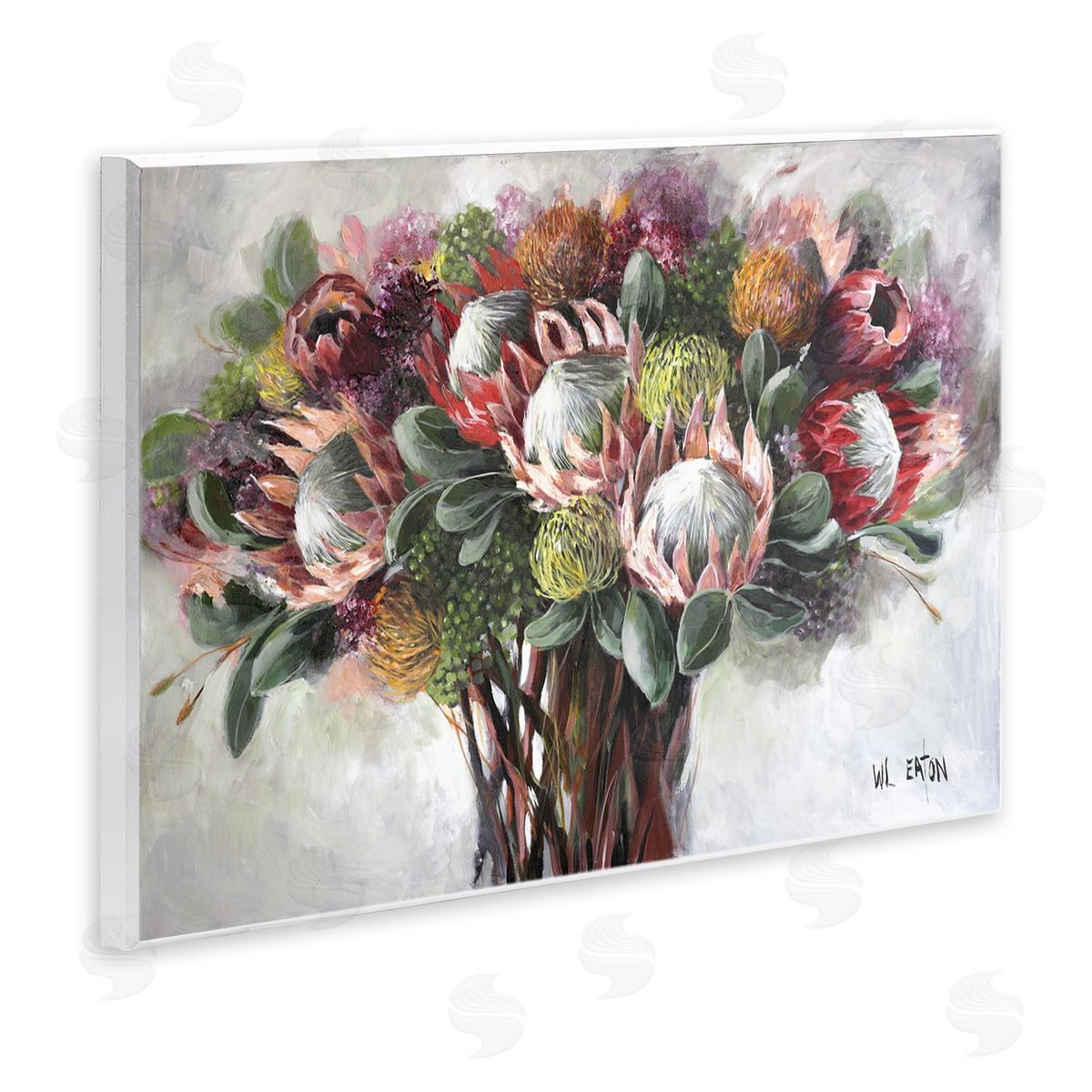 Winnie Eaton Traditional Rustic Vase Wall Plaque Artside_