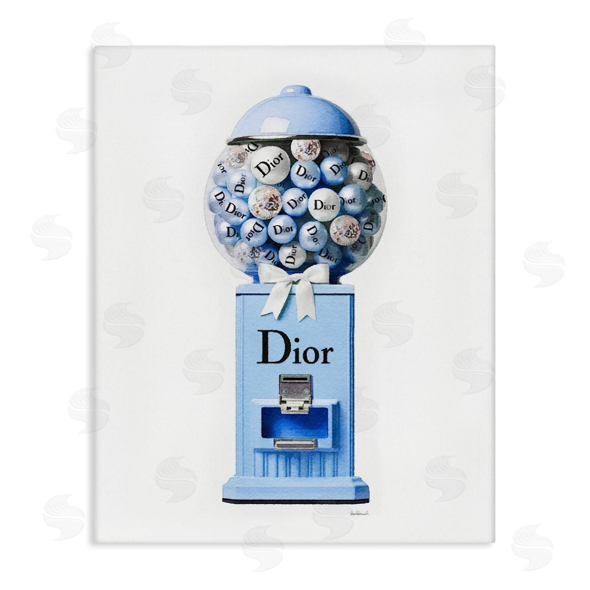 Amanda Greenwood Glam Candy Dispenser Canvas Wall Art