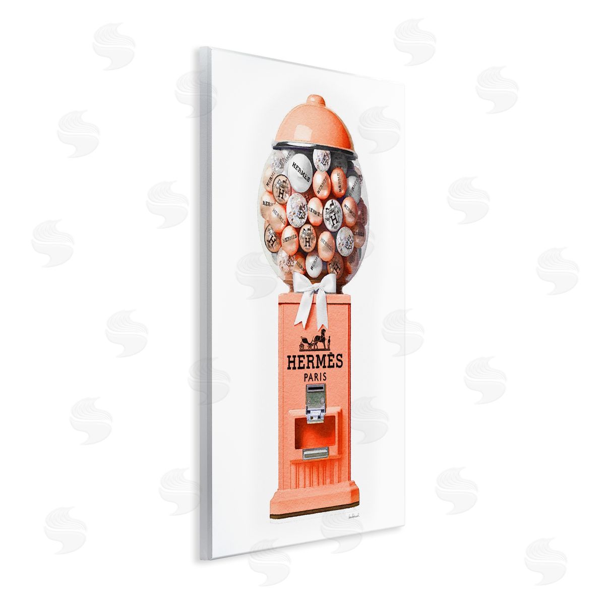 Amanda Greenwood Fashion Gumball Dispenser Wall Plaque Artside_