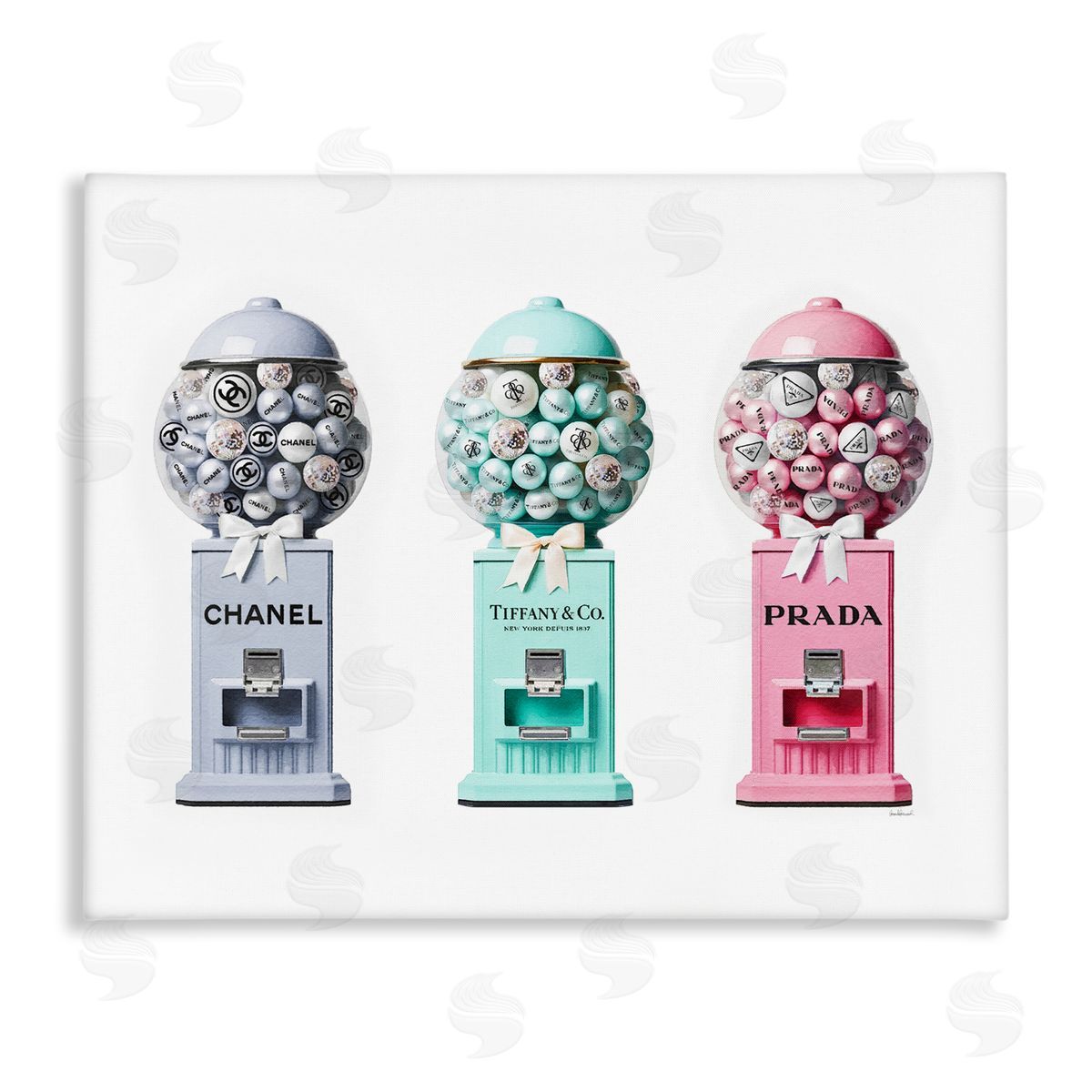 Amanda Greenwood Glam Gumball Candy Canvas Wall Art