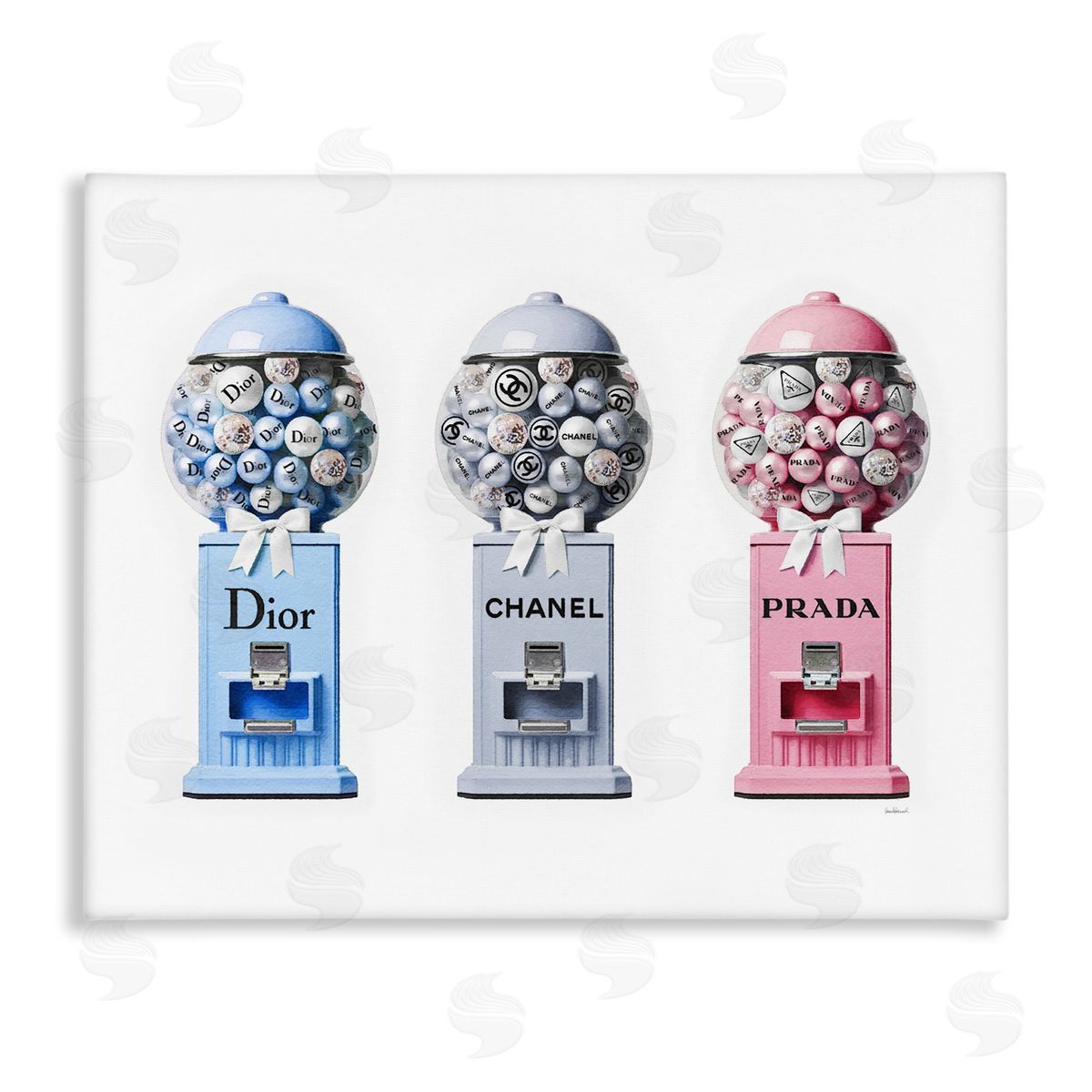 Amanda Greenwood Fashion Brand Gumballs Canvas Wall Art