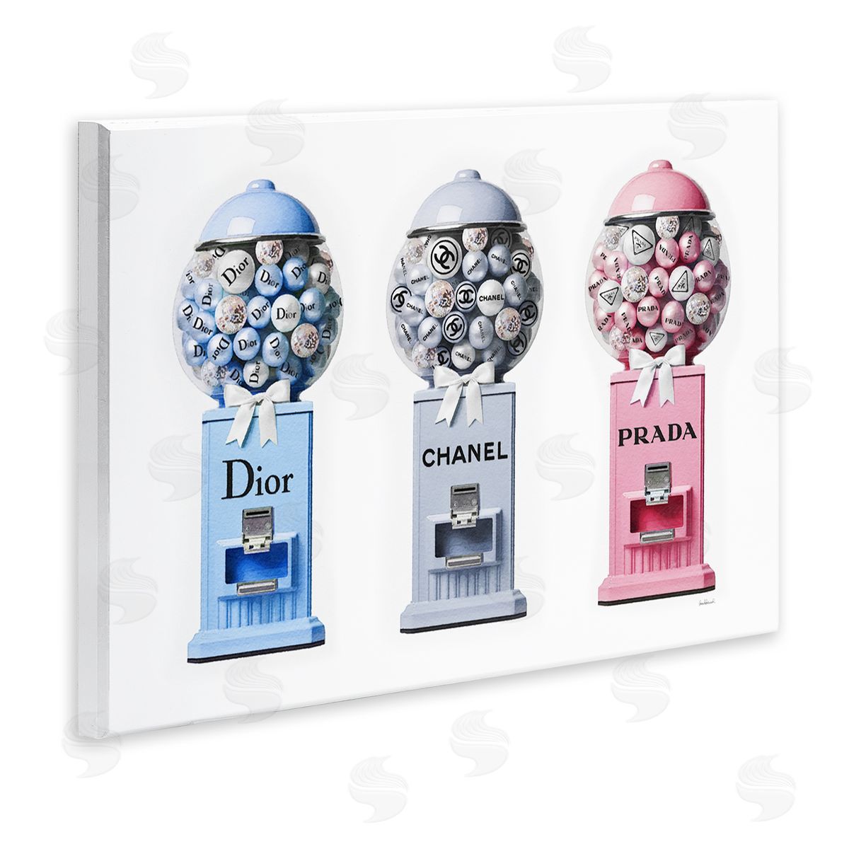 Amanda Greenwood Fashion Brand Gumballs Wall Plaque Artside_