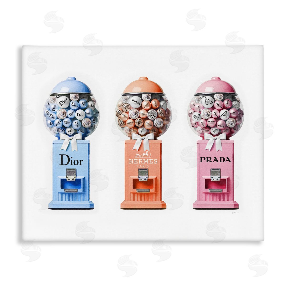 Amanda Greenwood Fashion Candy Dispensers Canvas Wall Art