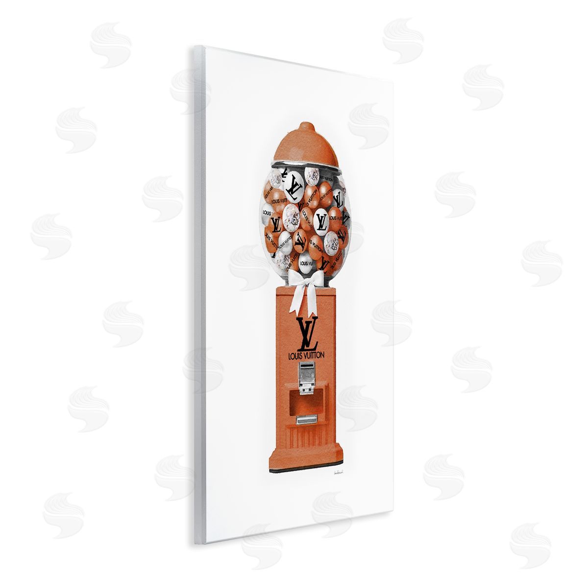 Amanda Greenwood Gumball Dispenser Glam Wall Plaque Artside_