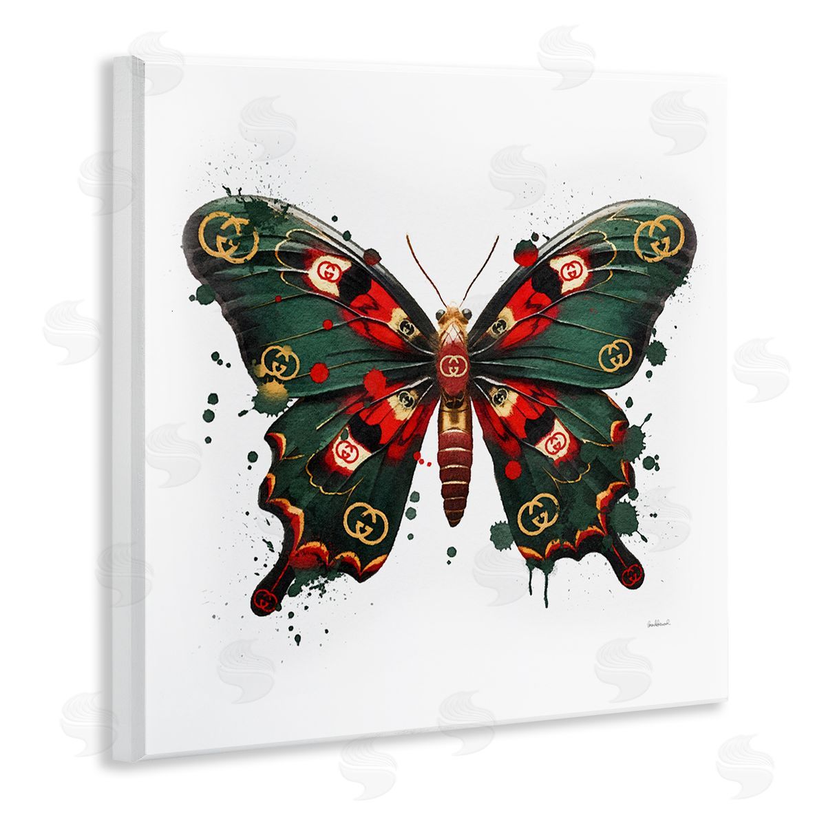 Amanda Greenwood Fashion Brand Butterfly Wall Plaque Artside_