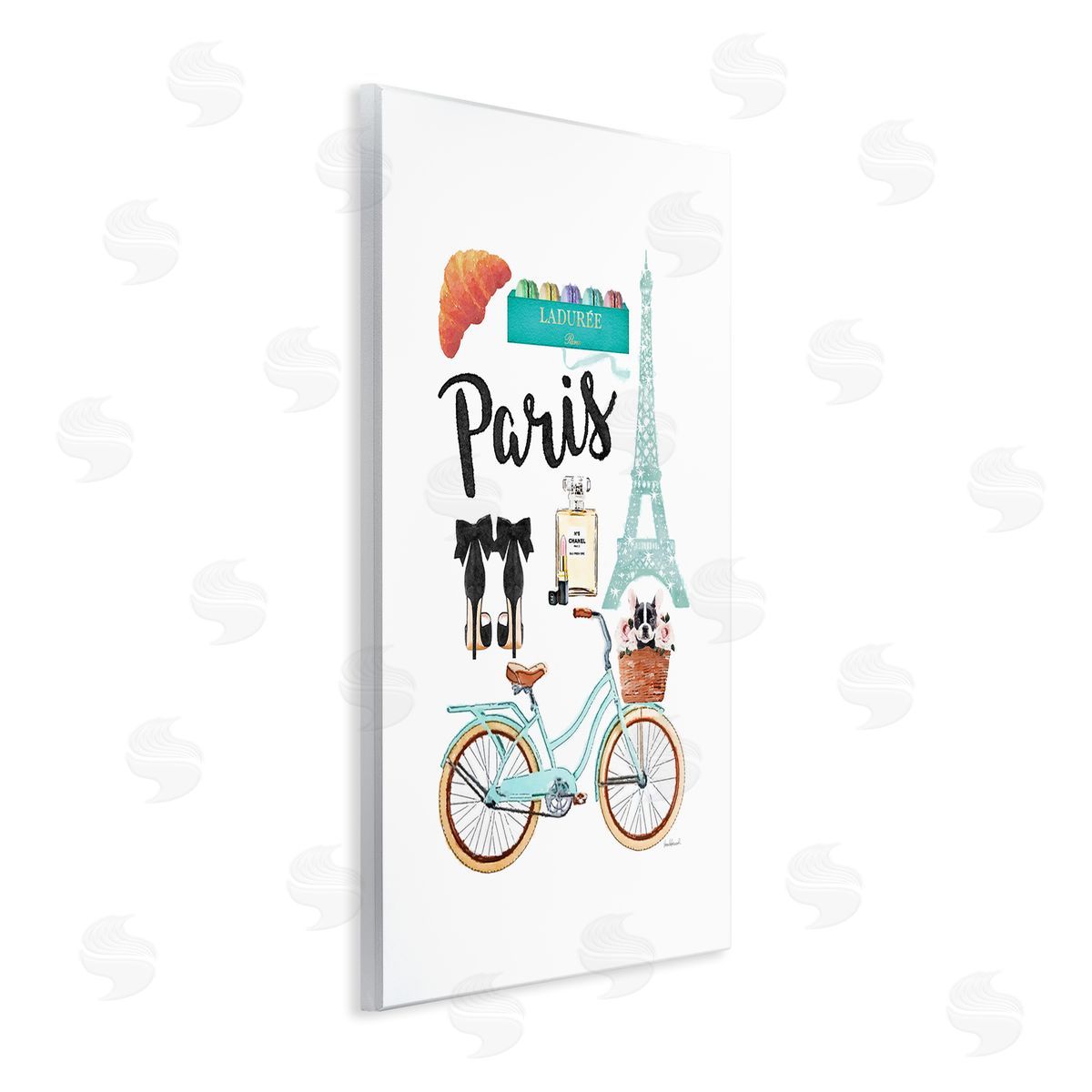 Amanda Greenwood Paris Glam Travel Wall Plaque Artside_