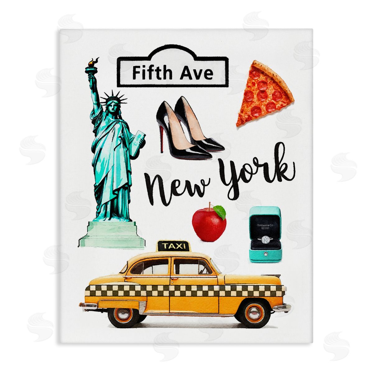 Amanda Greenwood New York Glam Travel Canvas Wall Art