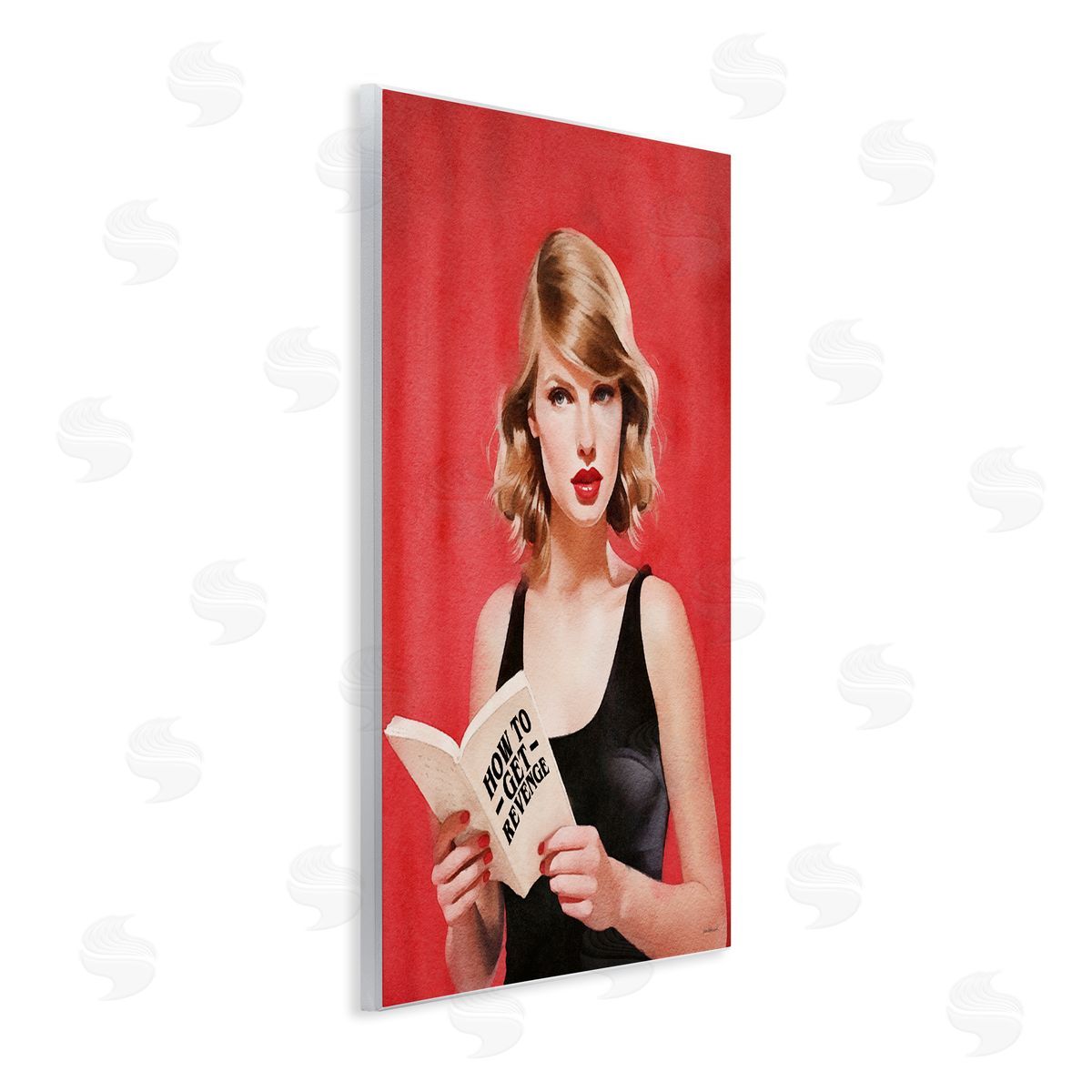 Amanda Greenwood Popstar Revenge Book Wall Plaque Artside_