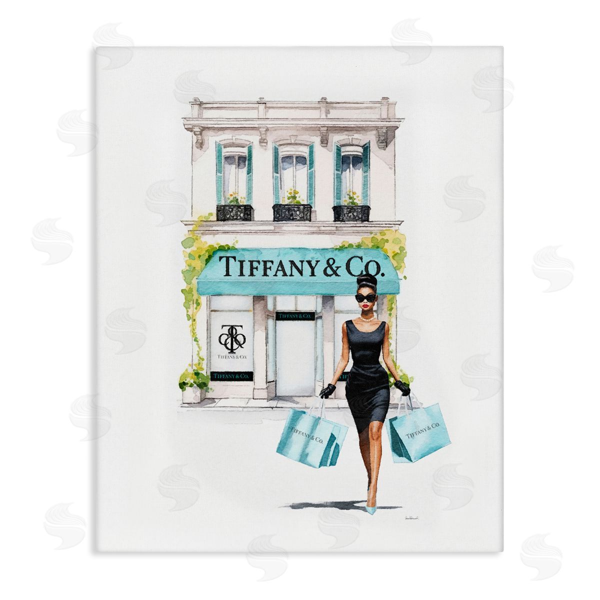 Amanda Greenwood Fashion Storefront Shopping Canvas Wall Art