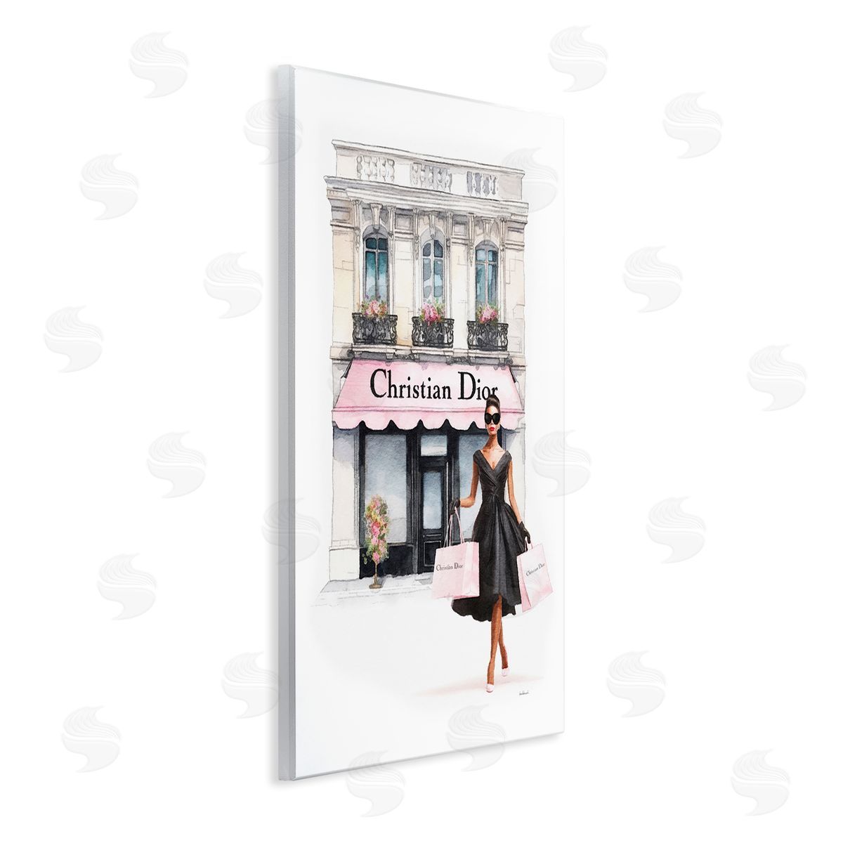 Amanda Greenwood Woman & Fashion Shop Wall Plaque Artside_