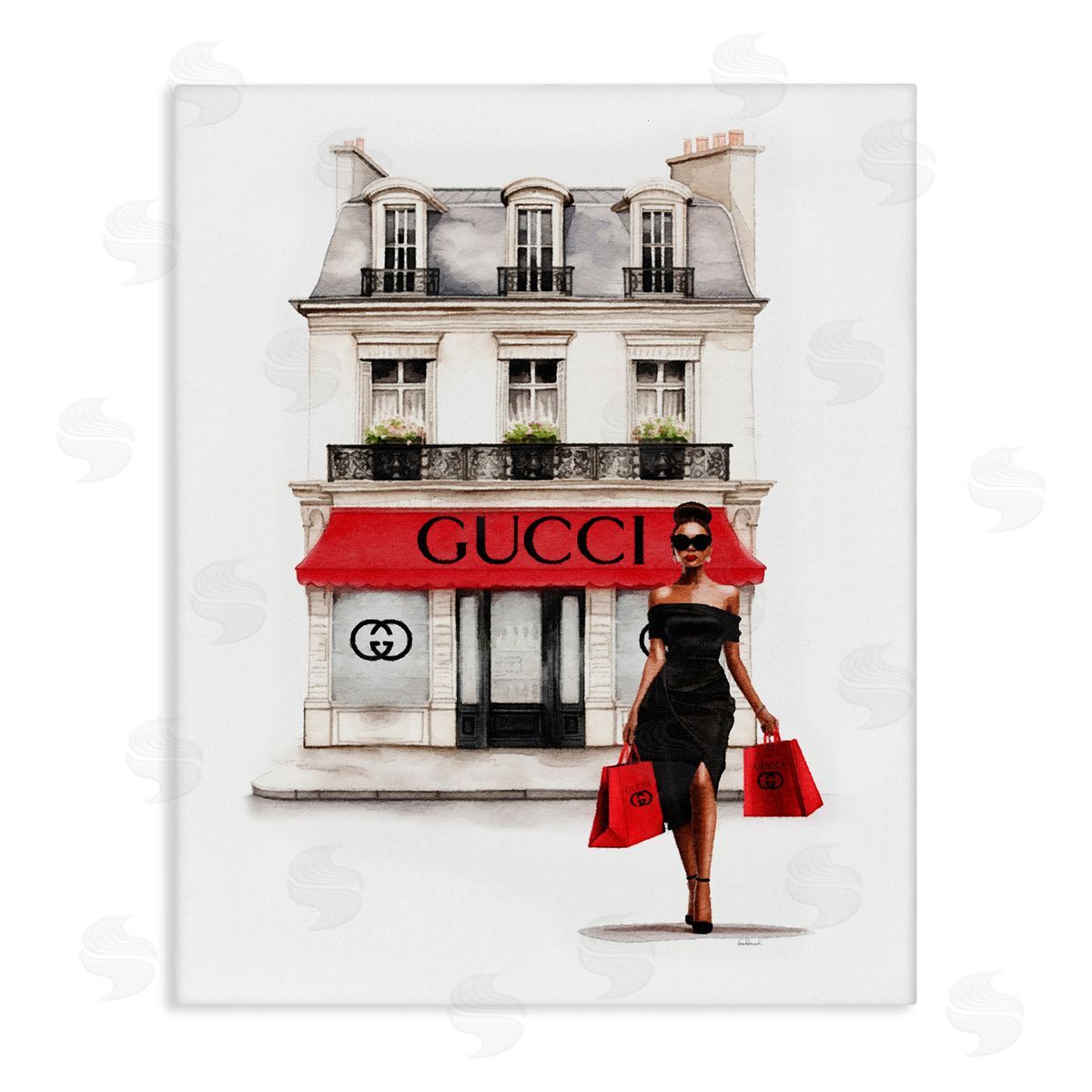 Amanda Greenwood Urban Glam Shop Canvas Wall Art