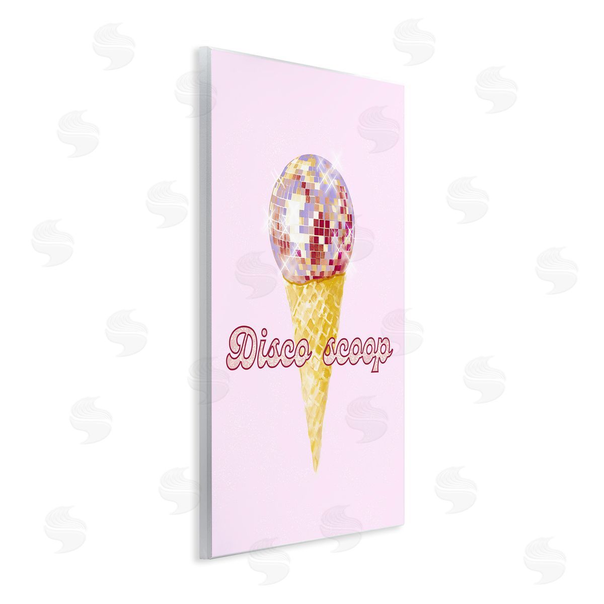 Ziwei Li Disco Scoop Ice Cream Wall Plaque Artside_