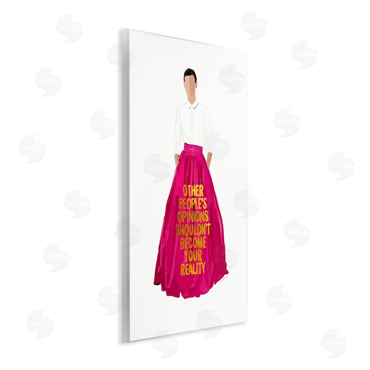 Amelia Noyes Inspirational Confidence Phrase Wall Plaque Artside_