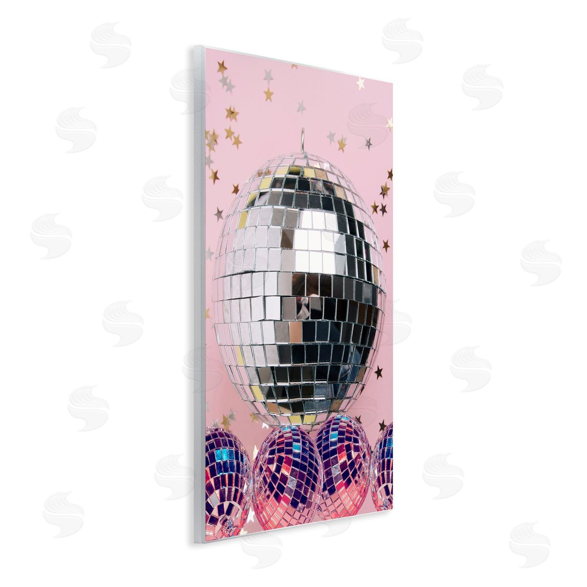 Jesse Keith Gleaming Disco Balls Wall Plaque Artside_