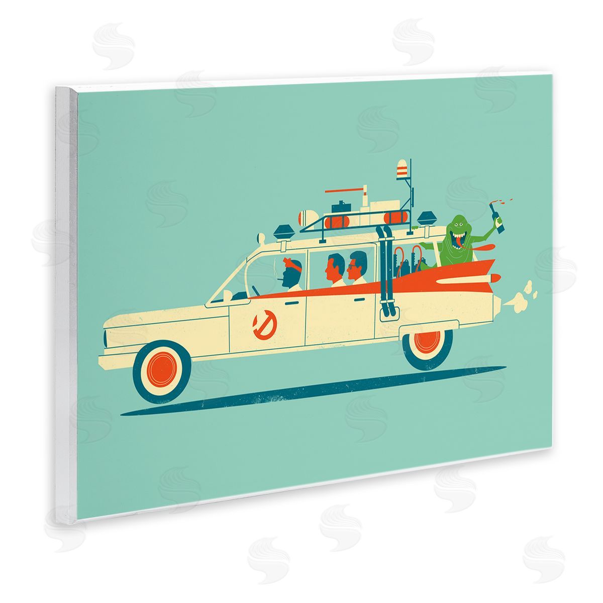 Jay Fleck People & Monster Car Wall Plaque Artside_