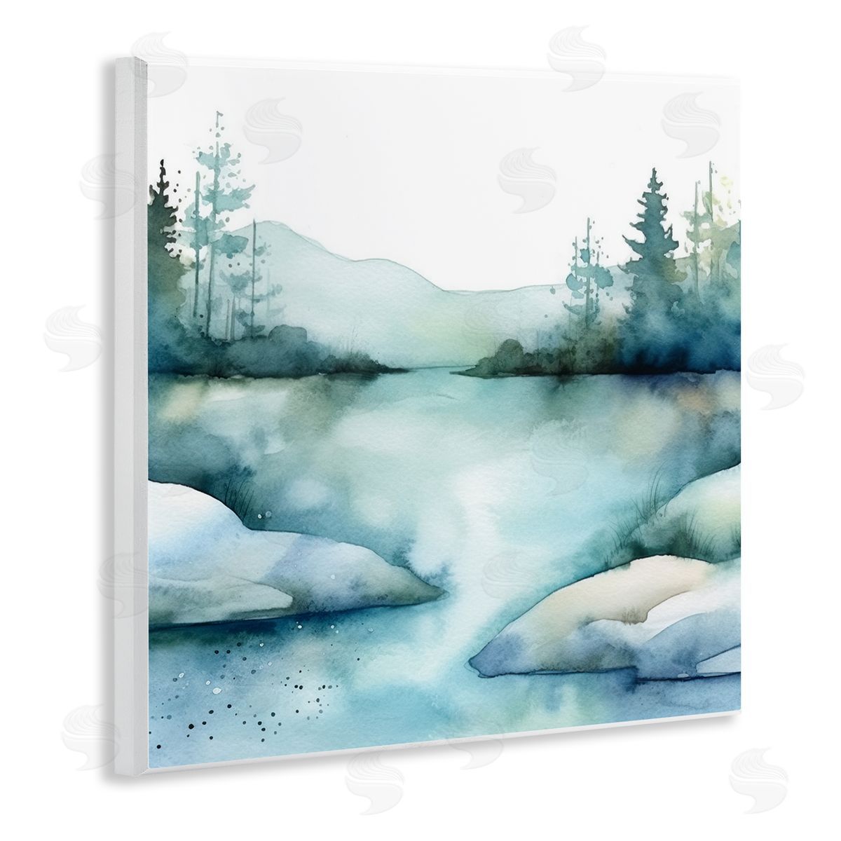 Andrea Haase Secret Embrace Landscape Wall Plaque Artside_