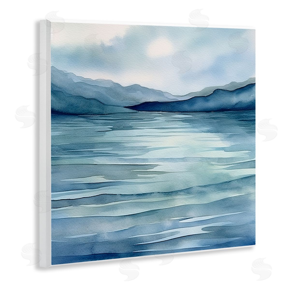 Andrea Haase Endless Waters Landscape Wall Plaque Artside_
