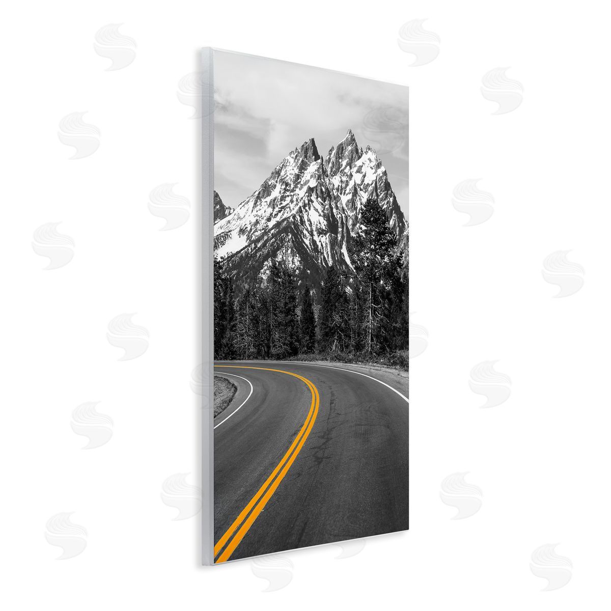 Daniel Sproul Mountain Highway Road Wall Plaque Artside_