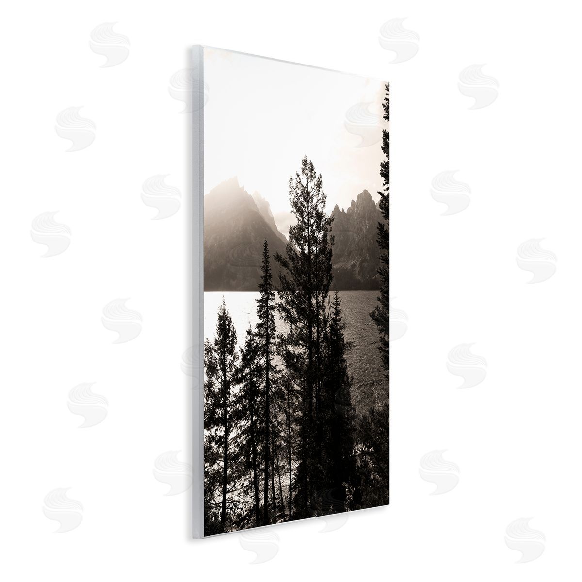 Daniel Sproul Trees & Lake View Wall Plaque Artside_