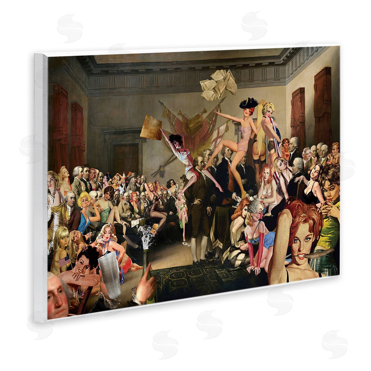 Barry Kite Classic Painting Collage Wall Plaque Artside_