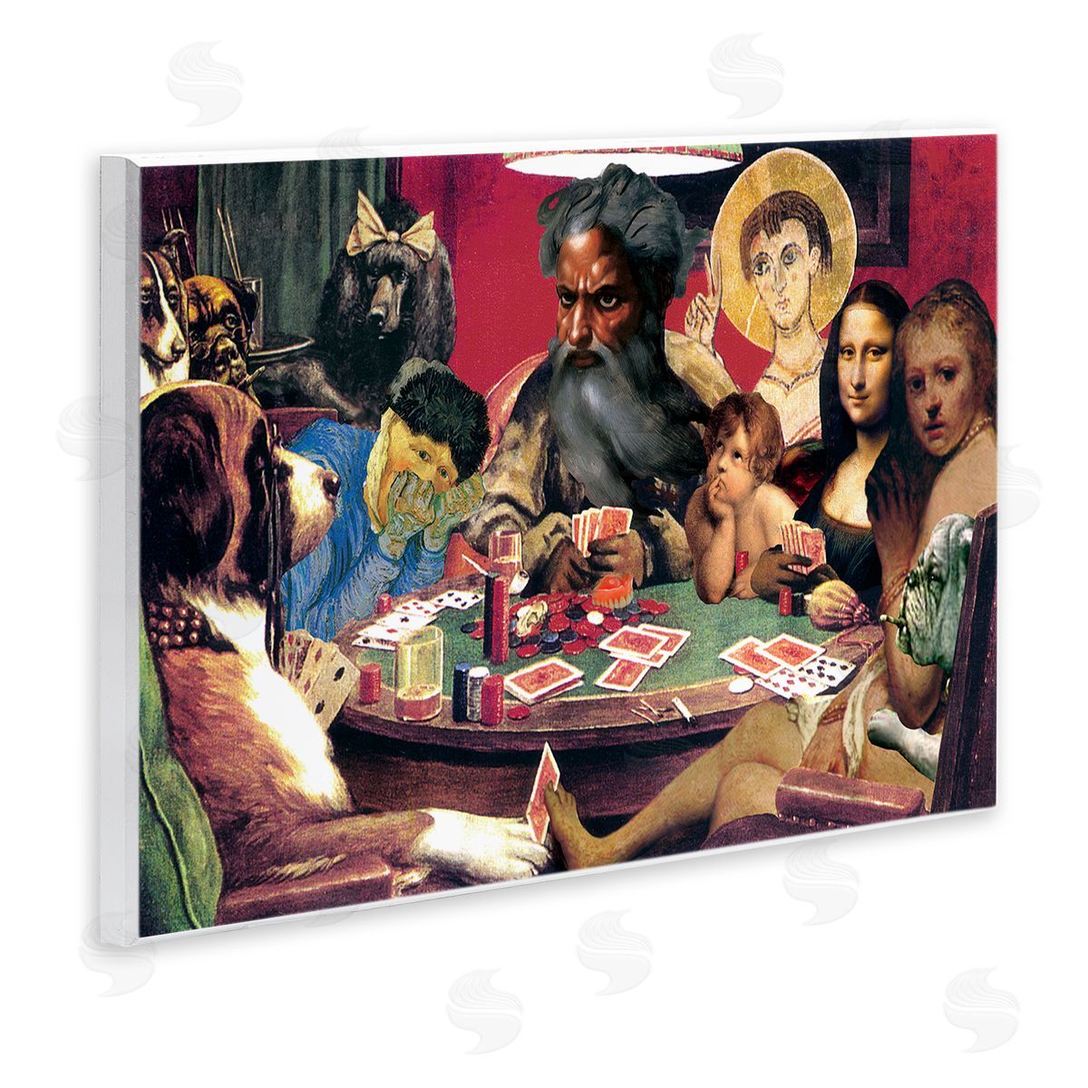 Barry Kite Funny Classics Collage Wall Plaque Artside_