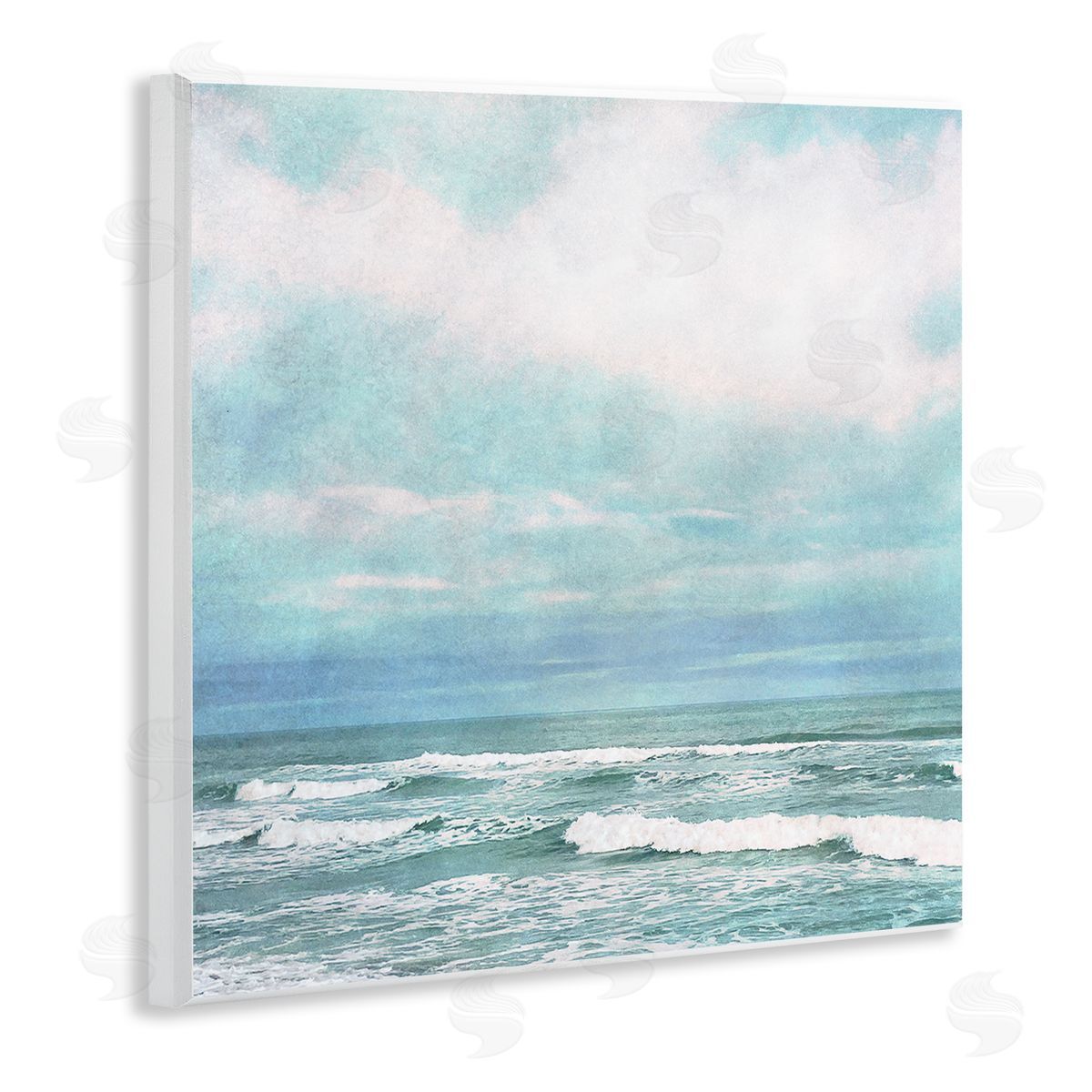 Christine Zalewski Beach Waves Horizon Wall Plaque Artside_