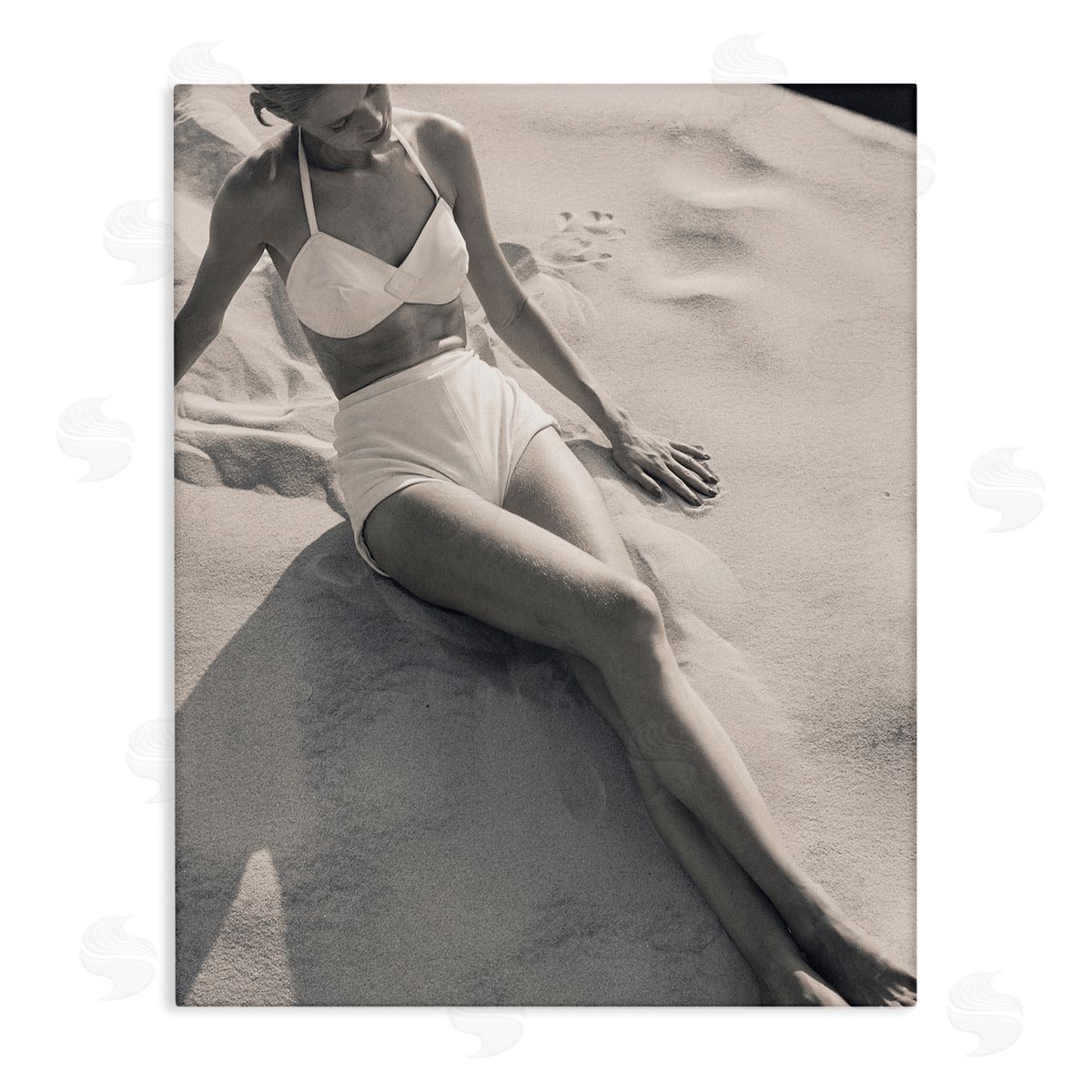 Graffitee Studios Beach Fashion Photography Canvas Wall Art