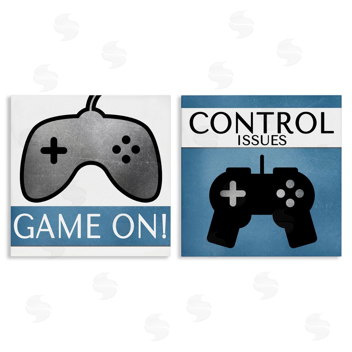 Kim Allen Control Issues Gamer  Canvas Wall Art Print