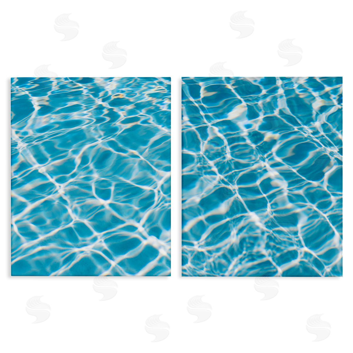 Justine Milton Welcoming Pool Water  Canvas Wall Art Print