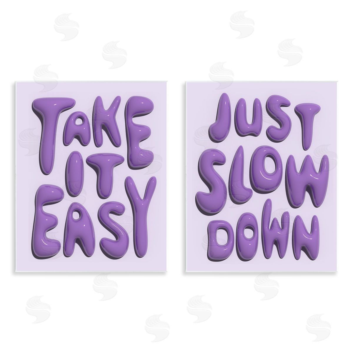 Slow Down Take It Easy Wood Plaque Wall Art, Home Decor by Victoria Barnes
