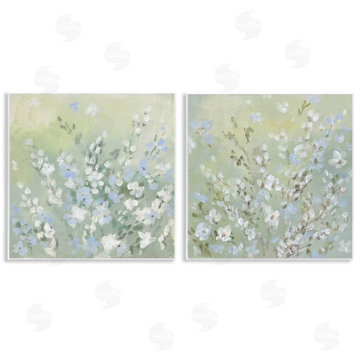 Lanie Loreth Wispy Willows Blooms Wooden Wall Plaque Art Print