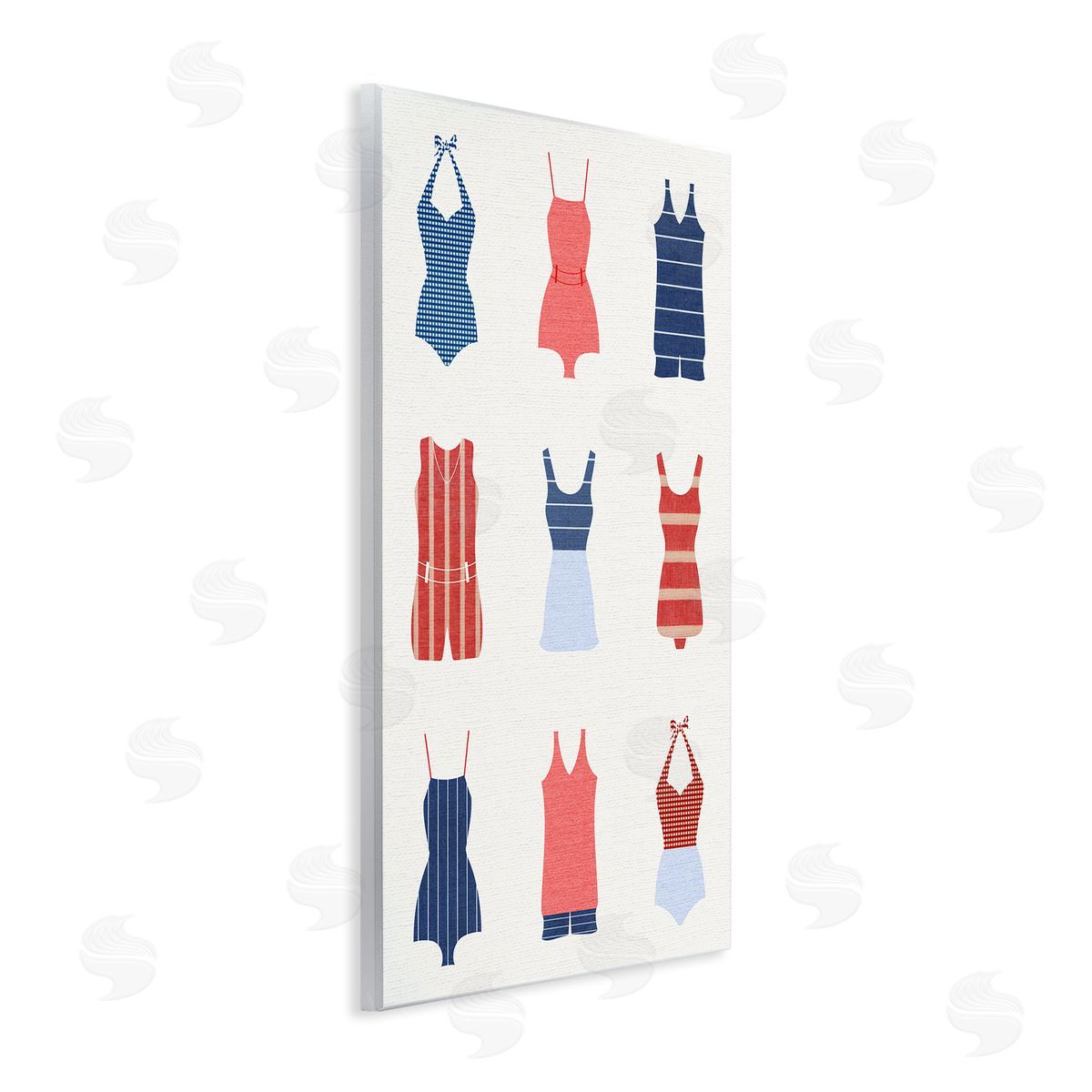 Stupell Studio Vintage Swimwear Fashion Wall Plaque Artside_