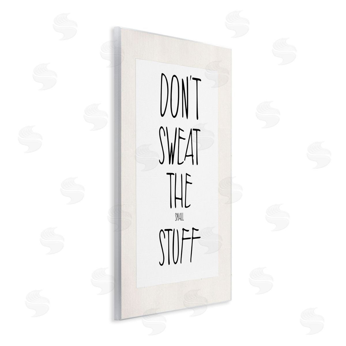 Don't Sweat Small Stuff Wood Plaque Wall Art, Home Decor by Karen Smith