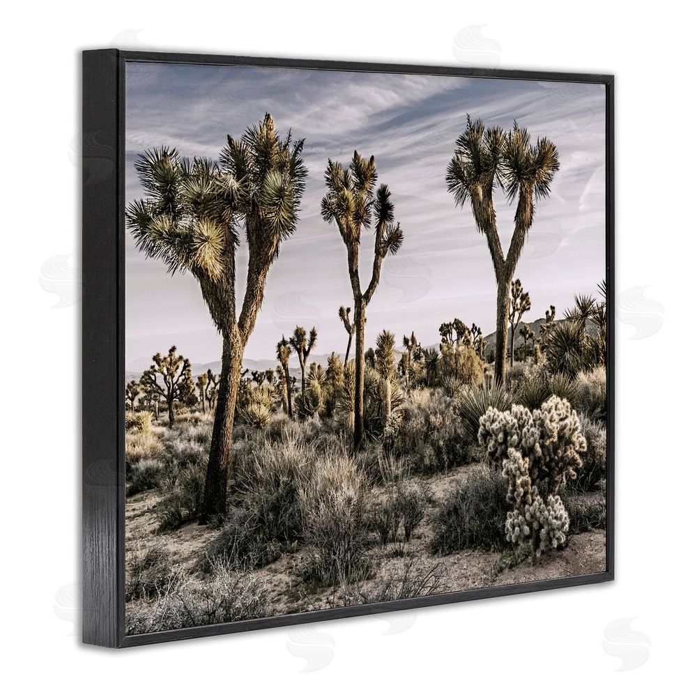 Rachel Perry Desert Cacti Vegetation Black Framed Giclee Wall Art Print