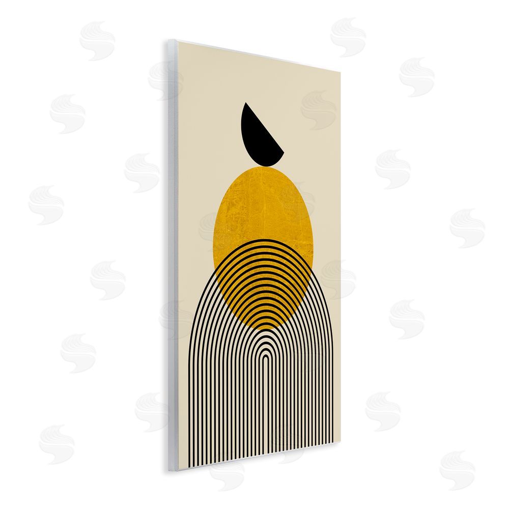 Daniela Santiago Balancing Neutral Arch Shapes Wall Plaque Art Print