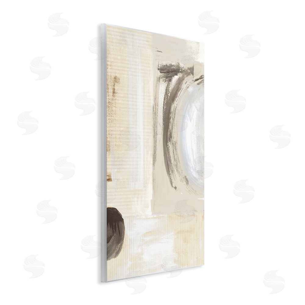 Susan Jill Earth Tone Brushed Paint Wall Plaque Art Print