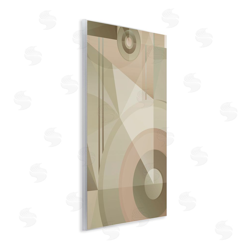 Stupell Studio Linear & Circular Abstract Wall Plaque Art Print