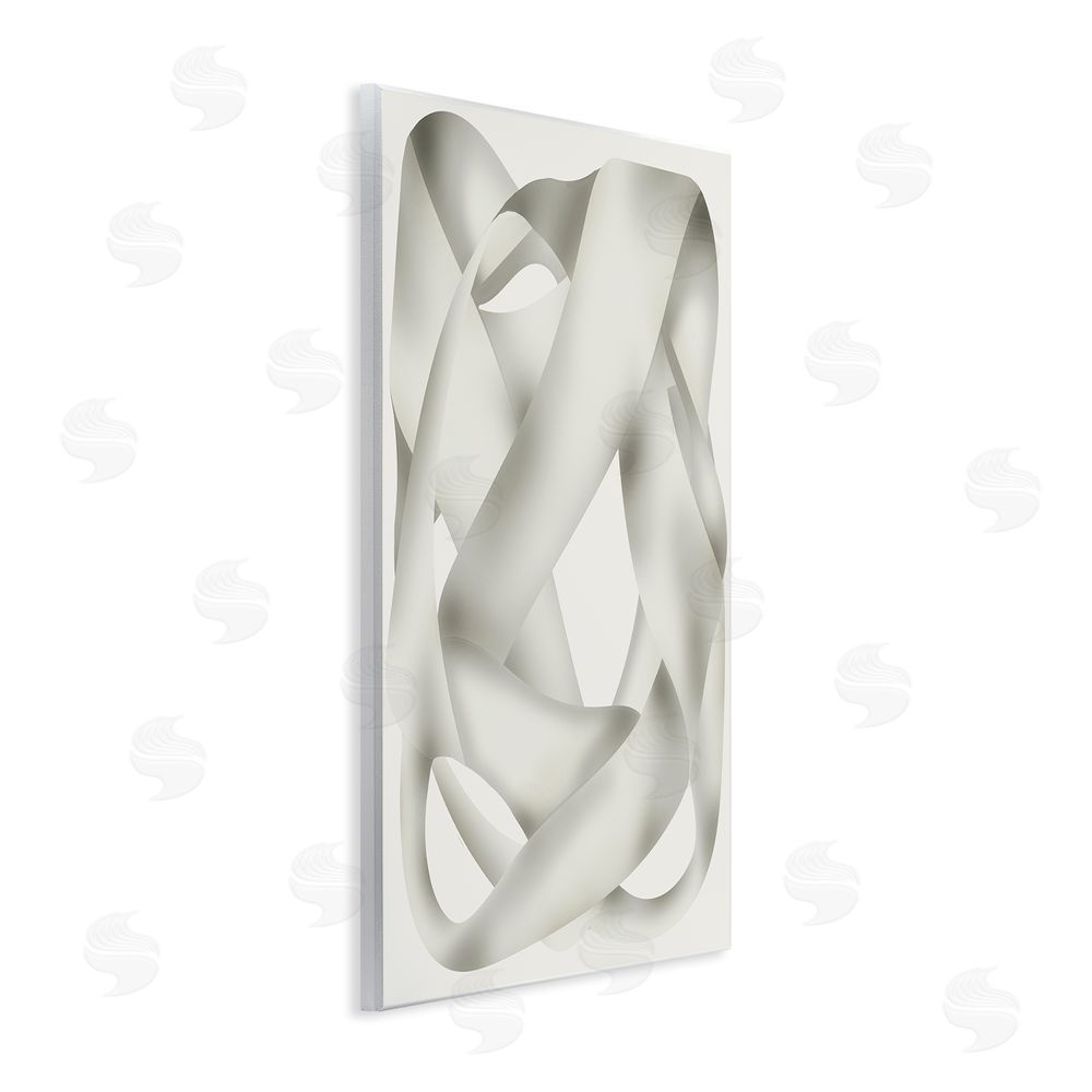 Stupell Studio Intertwining Abstract Shape Wall Plaque Art Print